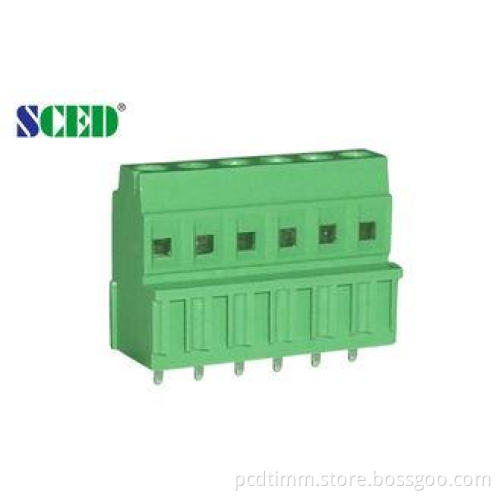 Green Plastic PCB Terminal Block Euro Style Pitch 3.81mm 30